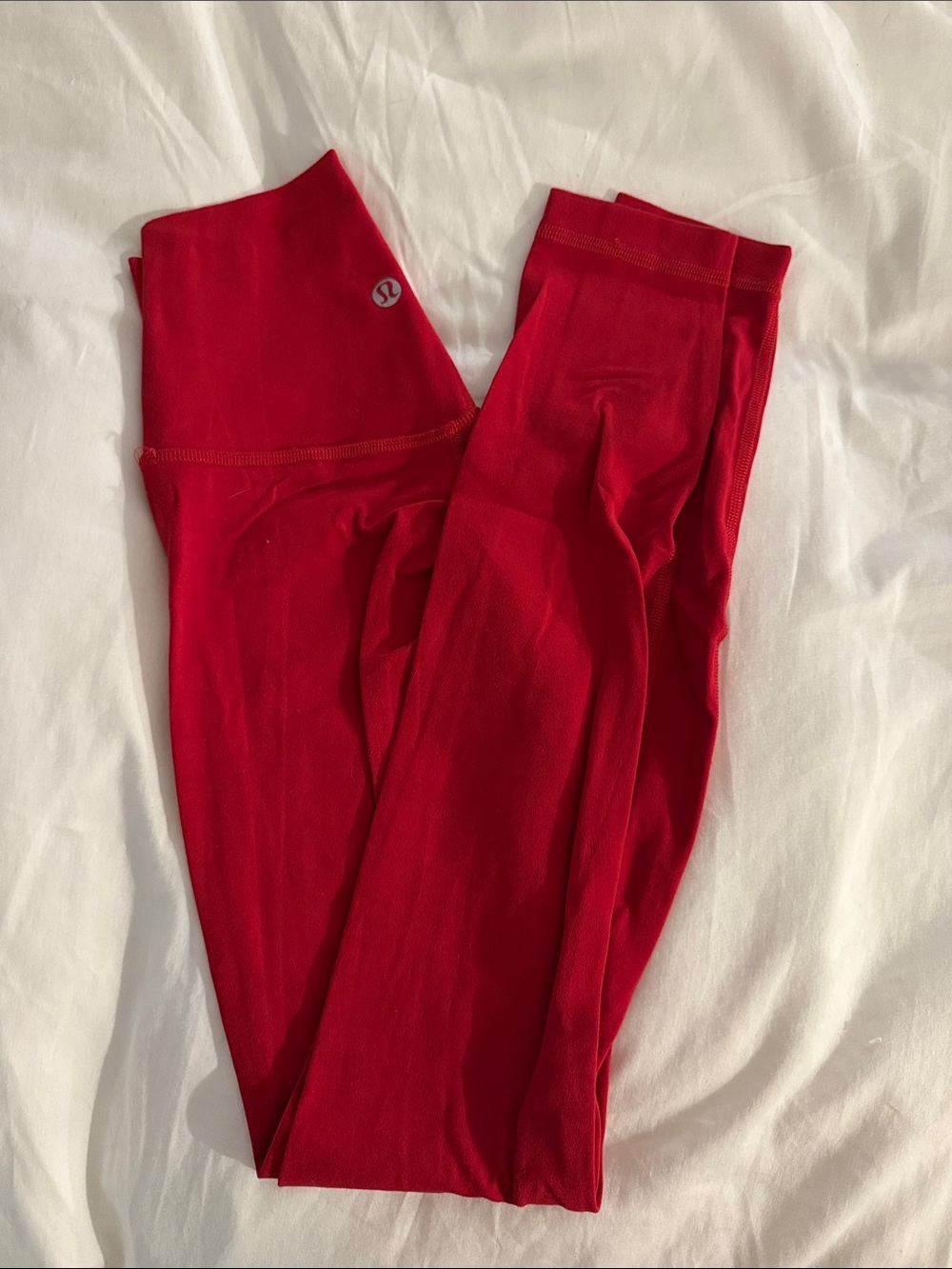 Like new lululemon athletica Bright Red High-Rise Leggings